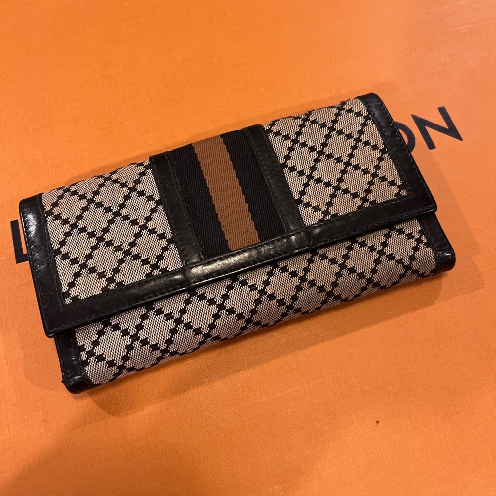 Gucci Cherry Line Long Wallet